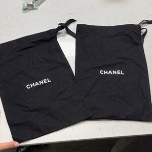 CHANEL Black Dust-Bags
